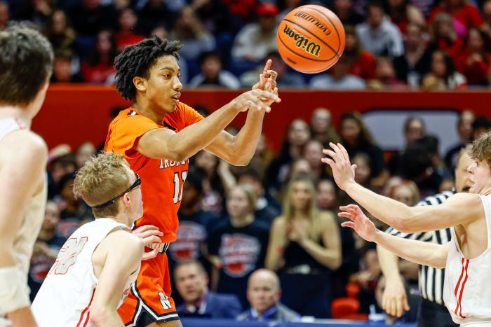 Normal Community Palatine Illinois boys basketball March 8 2024 Nate Latsch 26649